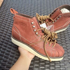 Adidas Superstar Boots Wild Sepia Men's Athletic Shoes FZ2642